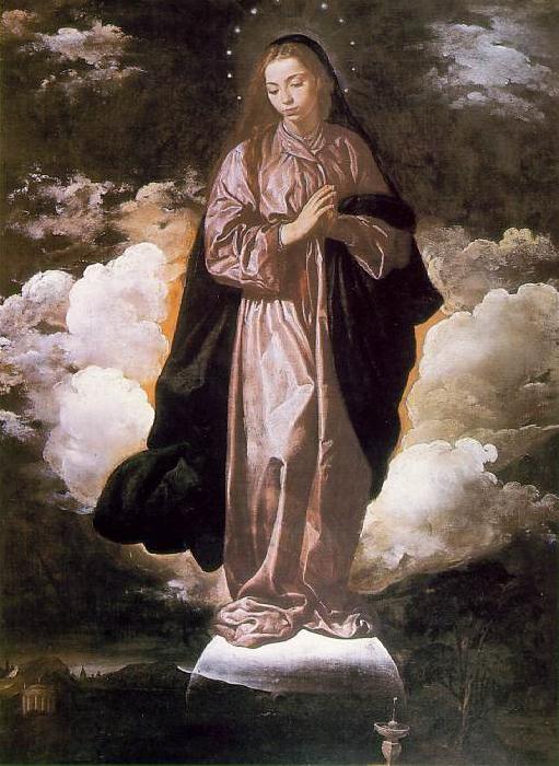 VELAZQUEZ, Diego Rodriguez de Silva y The Immaculate Conception set China oil painting art